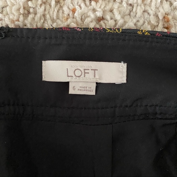 Loft Brocade Floral Skirt - Picture 6 of 6